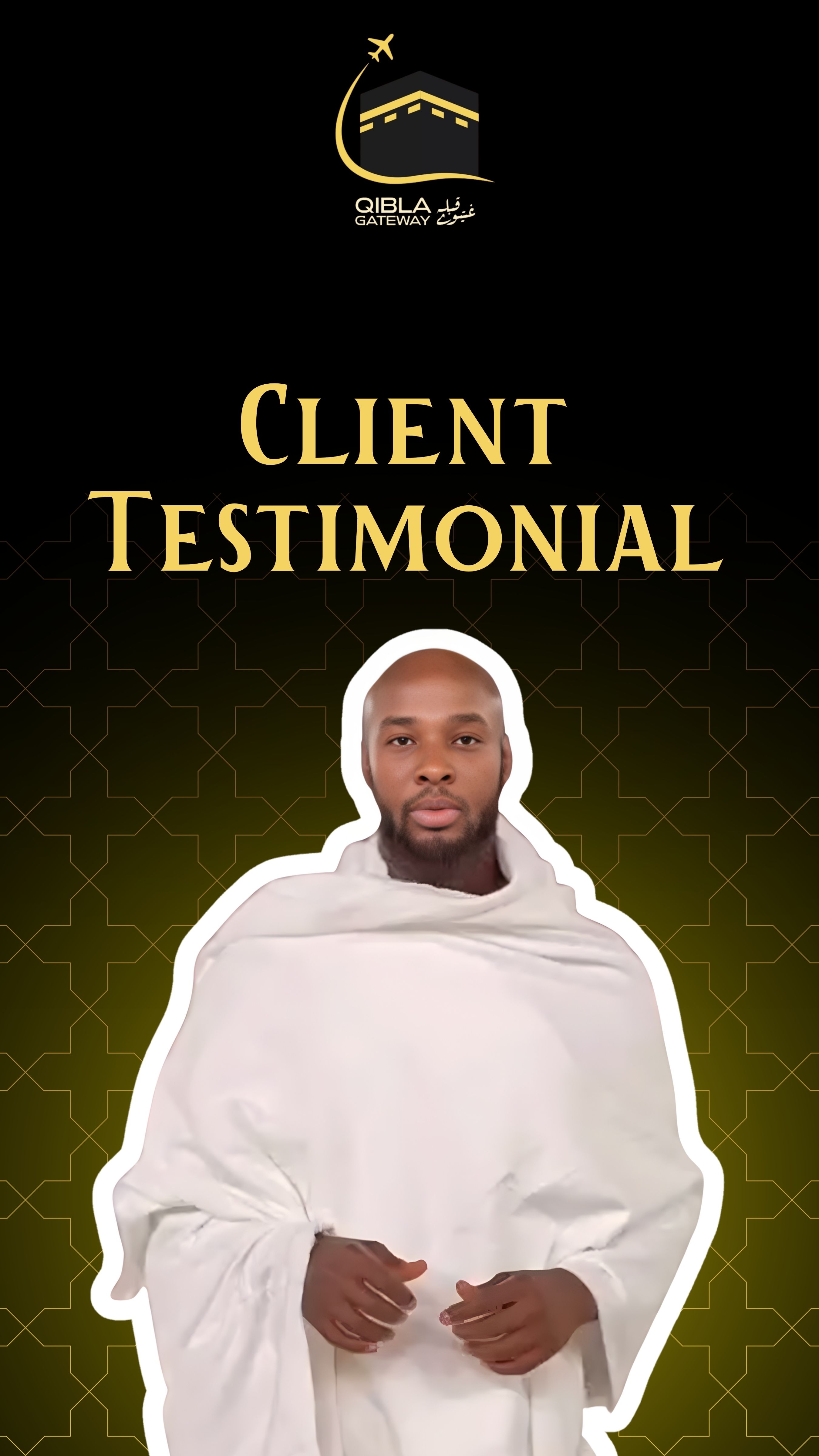 Mohamed Diop: Premium Umrah Package testimonial